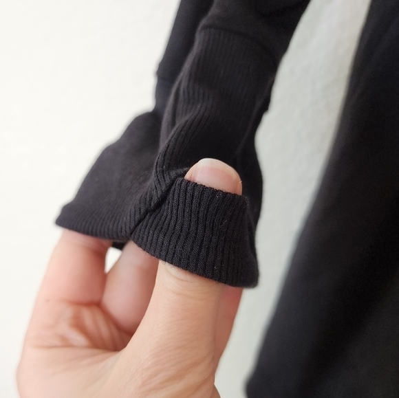 Athleta Black Restore Waterfall Atlantic Cardigan M - Picture 5 of 5